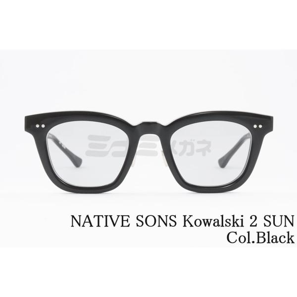 NATIVE SONS サングラス Kowalski 2 Sun Col.Black PL-061E