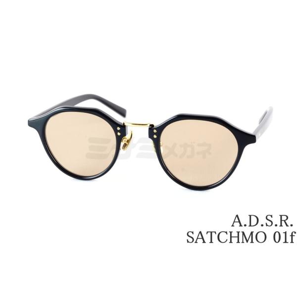 A.D.S.R. サングラス SATCHMO 01f 47サイズ クラウンパント サッチモ コンビネーション ADSR エーディーエスアール 正規品