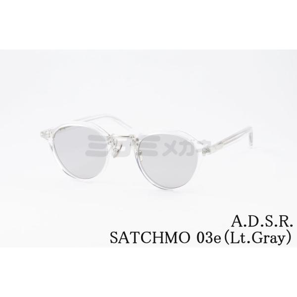 A.D.S.R. クリア サングラス SATCHMO 03e 47サイズ クラウン