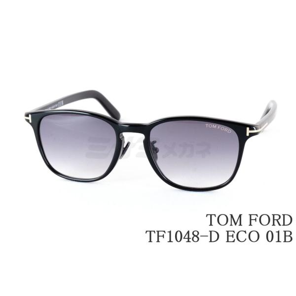TOM FORD EYEWEAR サングラス TF1048-D ECO 01B ウェリントン メンズ