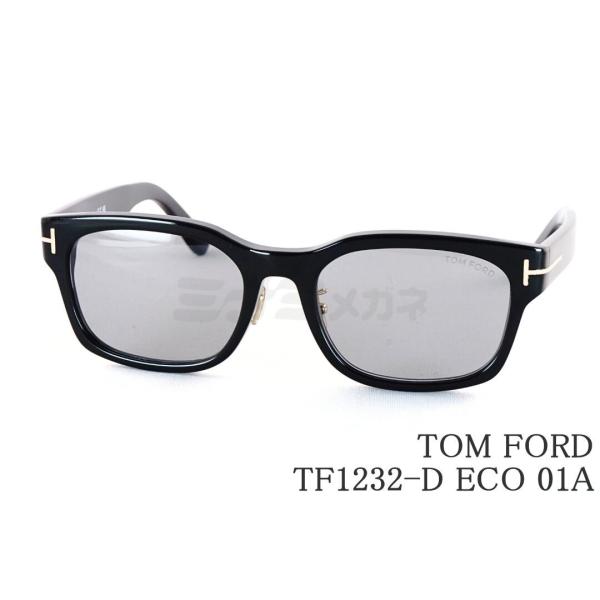 極美品✨トムフォード TF1222 ECO サングラス ブラック 付属品完備 TOM FORD EYEWEAR サングラス TF1232-D ECO 01A ウエリントン メンズ