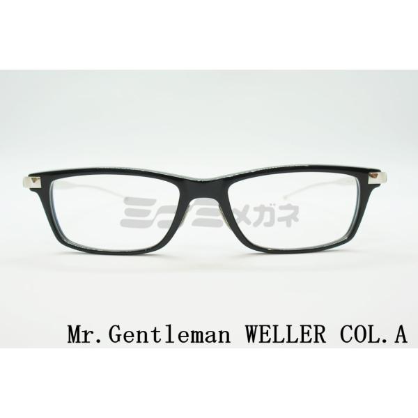MISTERGENTLEMAN Mr.Gentleman メガネ WELLER COL.A スクエア セル 