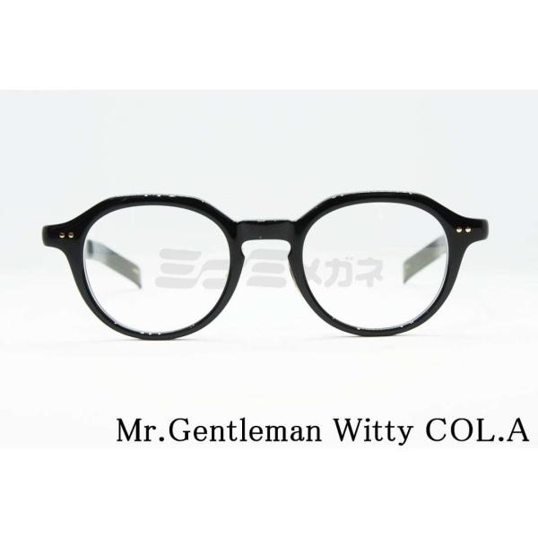 MISTERGENTLEMAN Mr.Gentleman メガネ Witty COL.A クラウンパント