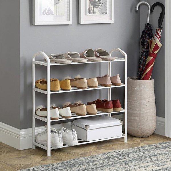 シューズラック スリム 4段 幅60cm 縦長 おしゃれ 下駄箱 靴箱 収納棚 ラック オープンラック 靴スタンド 玄関収納 省スペース 収納 シューズ P Minamori Xyz 通販 Yahoo ショッピング