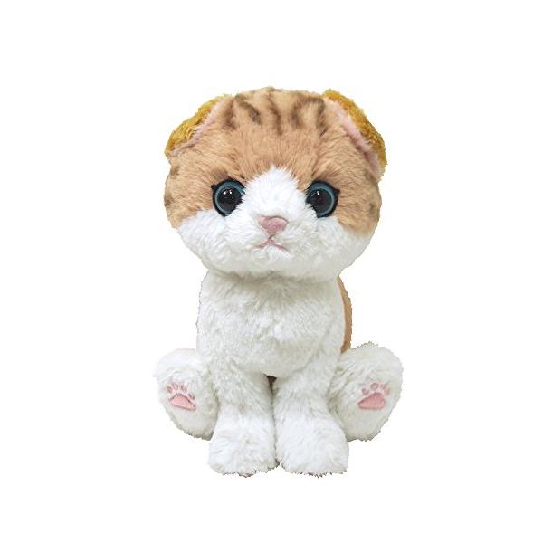 他サイト： サンレモン キトン スコティッシュホールド ブラウン 16.7×8×18.4cm ぬいぐるみ アニマル 猫 P-4222の商品画像