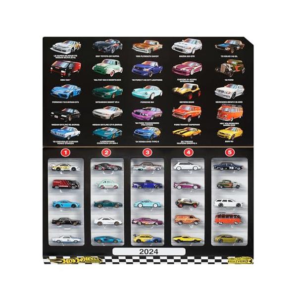 ホットウィール(Hot Wheels) ブールバード 25カー ファクトリーセット