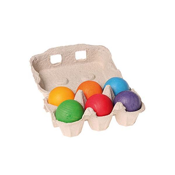 他サイト： グリムス 木玉６色セット（GM10239）の商品画像