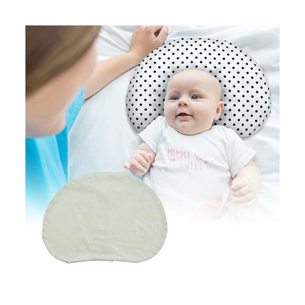 他サイト： ESMERALDA（エスメラルダ）パーソナルムーブベビー 新生児から使える ベビー枕 エラストマーパイプ(ピュアホワイト・ミントカバー)の商品画像