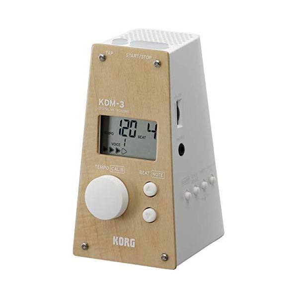 他サイト： KORG メトロノーム KDM-3-WDWH ウッデン・ホワイトの商品画像