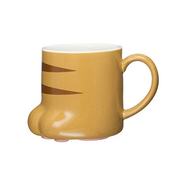 他サイト： サンアート かわいい食器 「 猫の手の肉球 」 とらねこ マグカップ 250cc SAN2235-2の商品画像