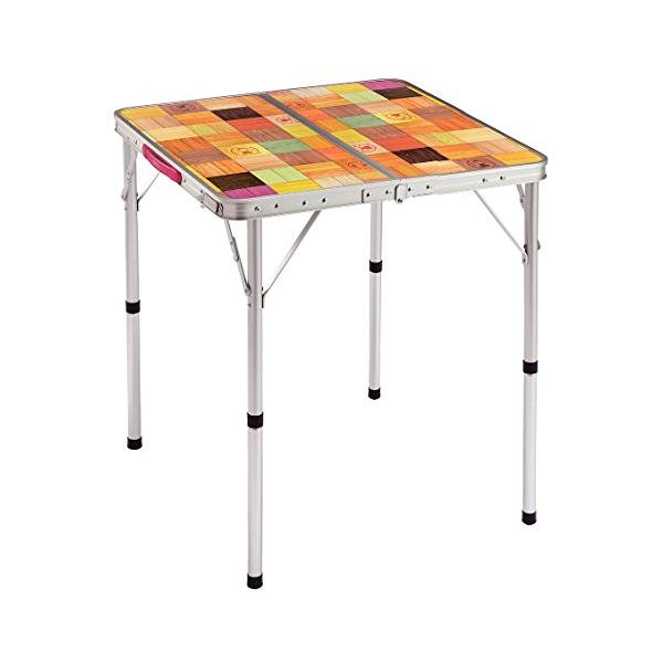 Coleman(コールマン) テーブル ナチュラルモザイクリビングテーブル 60