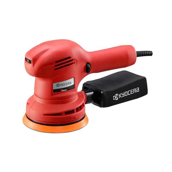 他サイト： 京セラ(Kyocera) 旧リョービ ランダムオービットサンダ・ポリッシャ AC100V式 ペーパー寸法125mm RSE-1250 637054Aの商品画像
