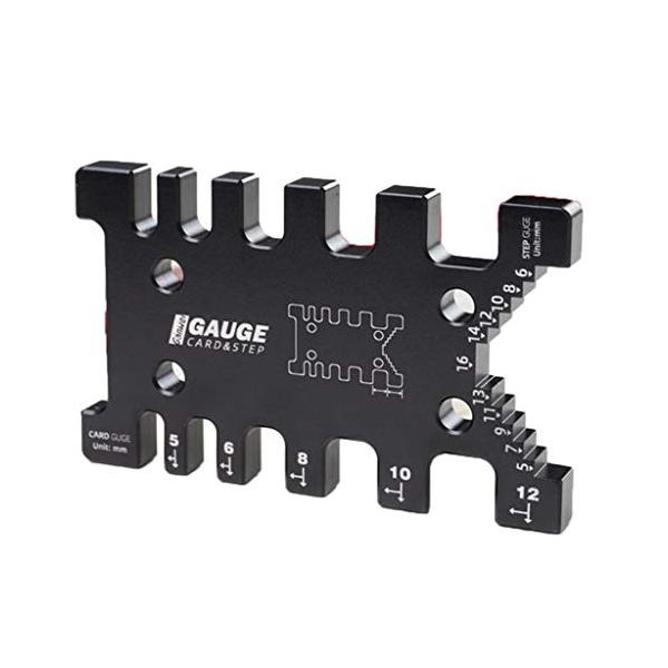 他サイト： FLAMEER 高精度テノンカードゲージメトリックとスケールキャリパー木工ルーターテーブル丸鋸ツールテノン定規ゲージ寸法測定用の商品画像