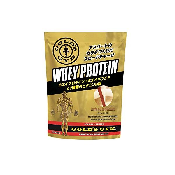 他サイト： ゴールドジム(GOLD'S GYM) ホエイプロテイン カフェオレ風味 720gの商品画像
