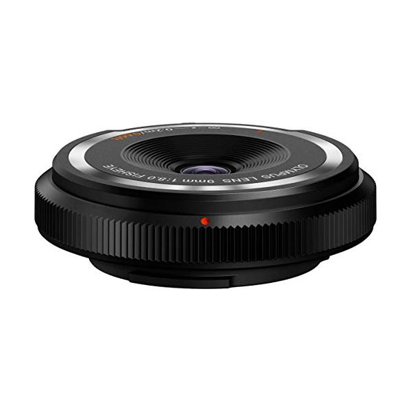 他サイト： OM SYSTEM/オリンパス OLYMPUS ミラーレス一眼 9mm f8 フィッシュアイ ボディキャップレンズ ブラック BCL-0980 BLの商品画像
