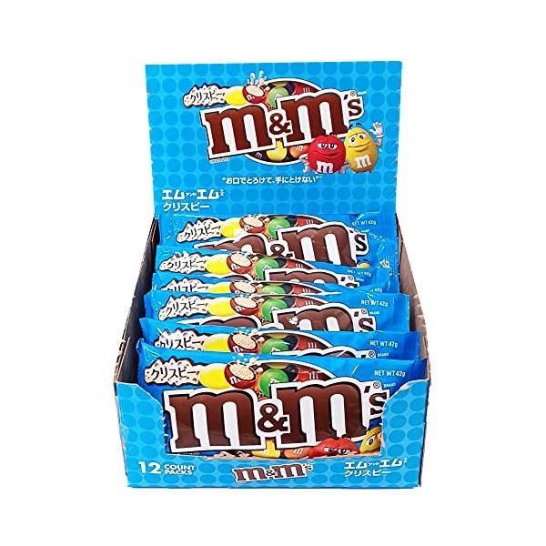 マースジャパン M&M'S クリスピーシングル 42g×12袋 : ミナモSTORE