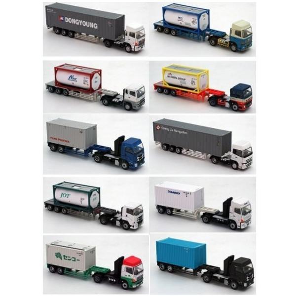 トミーテック　ザ・トレーラーコレクション　第3弾　10個入　【2個開封済み】 ザ・トレーラーコレクション 第3弾 全10種+シークレット1種 (10