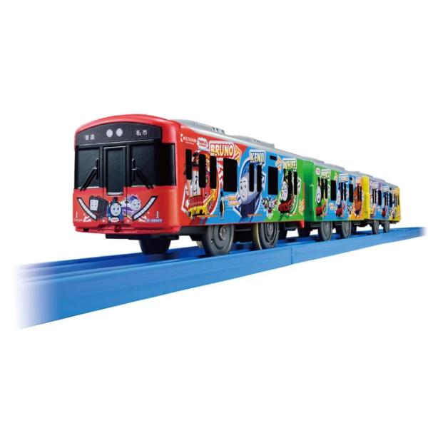 ※　画像はイメージです。京阪電車１３０００系のラッピング電車が登場です。 「１３０００系きかんしゃトーマス号」は、２０２４年４月から枚方市駅と私市駅を結ぶ交野線で運行されていて、「きかんしゃトーマスとなかまたち」のキャラクターを描いたラッピ...