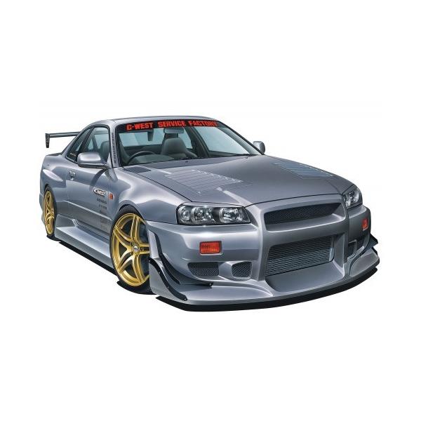 アオシマ　スカイライン　GTR C-WEST 1/24 赤蜻蛉風 アオシマ スカイライン GTR C-WEST 1/24 赤蜻蛉風 - メルカリ