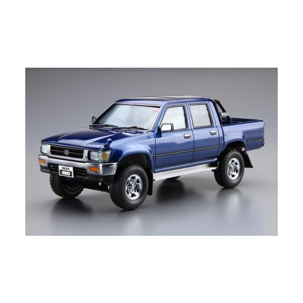 青島文化教材社 トヨタ LN107 ハイラックス ピックアップ ダブルキャブ