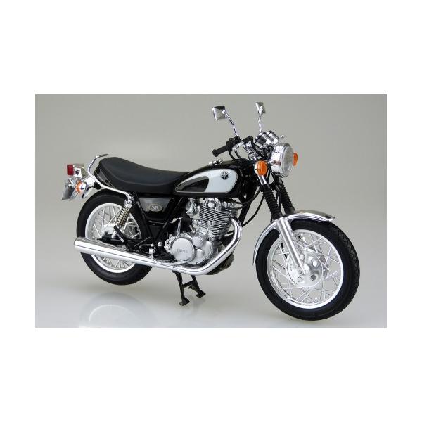 青島文化教材社 1/12バイク No.20 ヤマハ 1JR SR400 / 1JN SR500