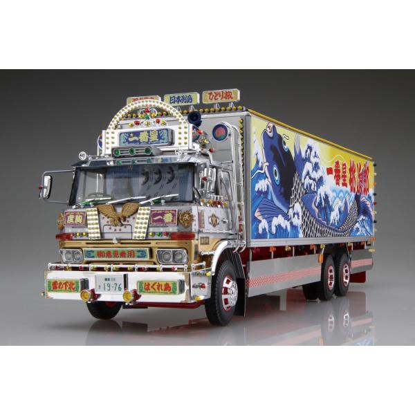 青島文化教材社 No.8 1/32 トラック野郎 一番星 望郷一番星 アオシマ