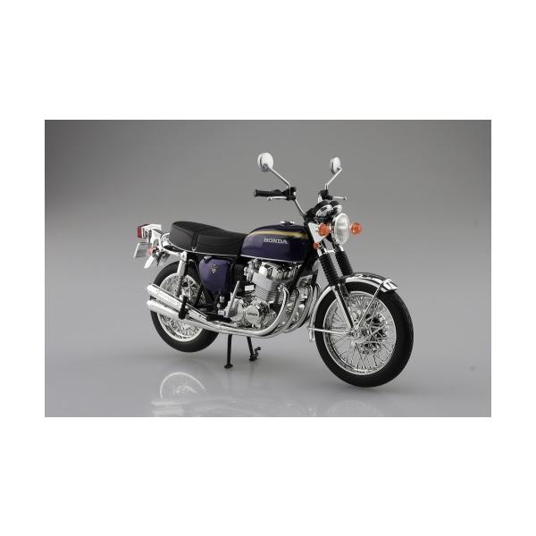 Honda CB750FOUR K2 パープル アオシマ SKYNET 塗装済み完成品