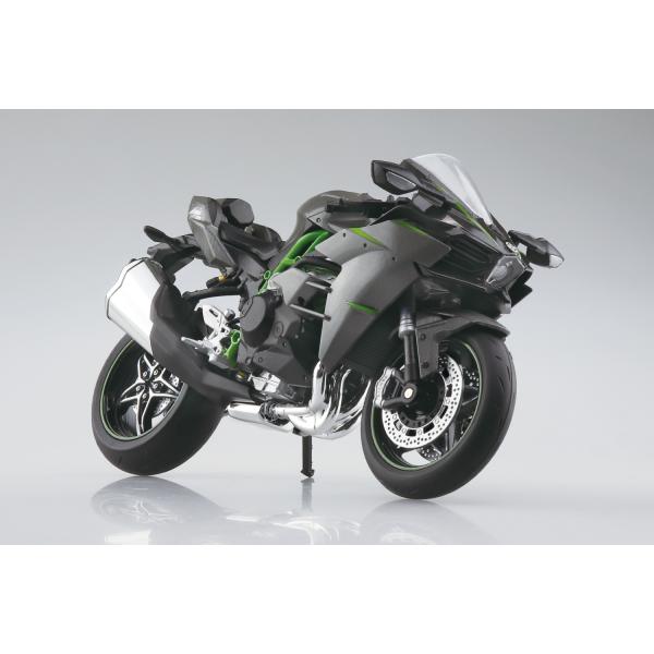 青島文化教材社 1/12 KAWASAKI Ninja H2 CARBON 19 完成品バイク