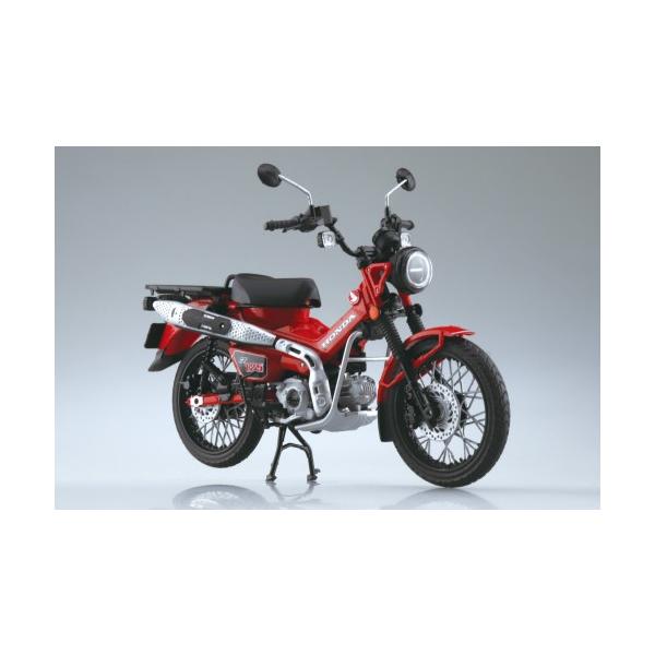 青島文化教材社 1/12 Honda CT125 ハンターカブ グローイングレッド