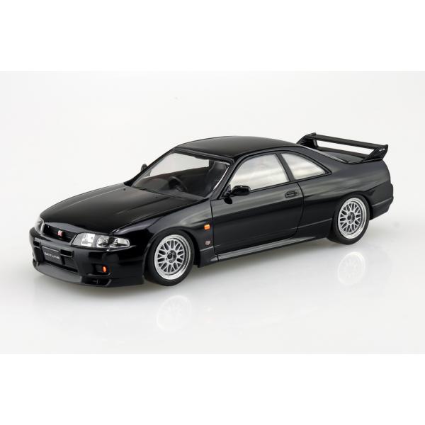 青島文化教材社 No.21CU-BK 1/32 ニッサン R33スカイラインGT-R