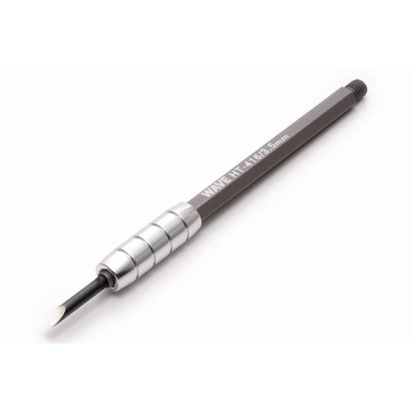 他サイト： ウエーブ HG 細幅彫刻刀 平刀 刃幅3.5mm  HT-416 ※追跡可能メール便  (1個まで対応可能)の商品画像