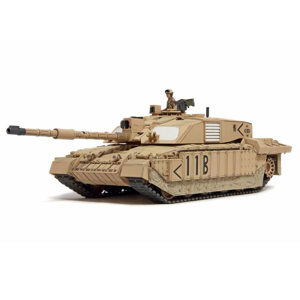 タミヤ1/35 チャレンジャー2 DESERTISED イラク戦 全塗装 完成品 タミヤ 1/35 MM No.274 イギリス主力戦車 チャレンジャー2