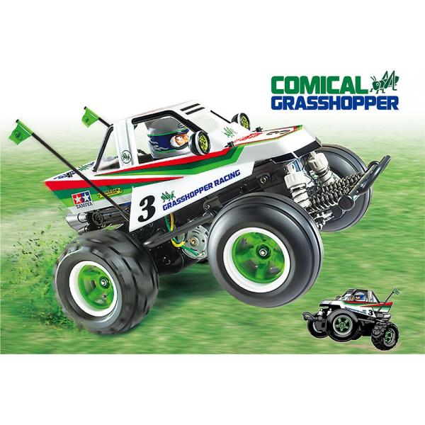 グラスホッパー　TT-02b 　TAMIYA　ジャンクまとめ売り タミヤ 1/10 電動RCカーシリーズ No.662 コミカル グラスホッパー (WR