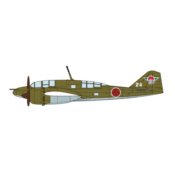 1/72 三菱 キ46 百式司令部偵察機 III型改 防空戦闘機 独立飛行第16中隊 02401
