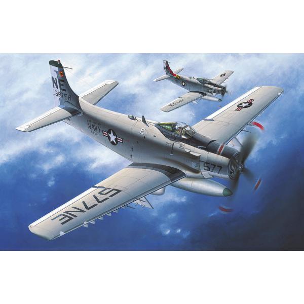 ハセガワ 02527 1/72 A-1H スカイレイダー VA-25 ミグキラー 限定品