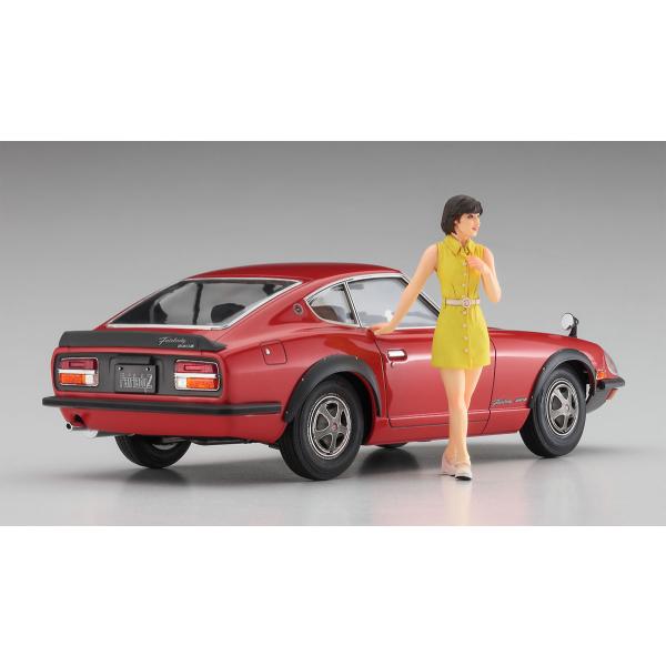 ハセガワ 1/24 ニッサン フェアレディ 240ZG w/70's ガールズ