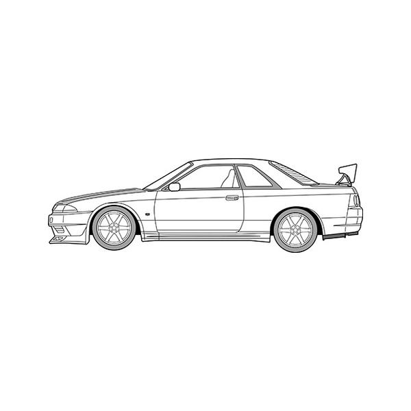 フジミ模型 湾岸6 1/24 日産 スカイライン GT-R R32 友也 フジミ 1/24