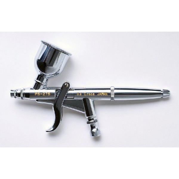 ※ 画像はイメージです。0.3mmノズルのトリガータイプです。トリガータイプのエアブラシは、指先への負担が軽いので、作業性が良好。使い勝手のよい0.3mmノズルとの組み合わせで、軽快な使い心地を実感していただけます。ドレン＆ダストキャッチャ...