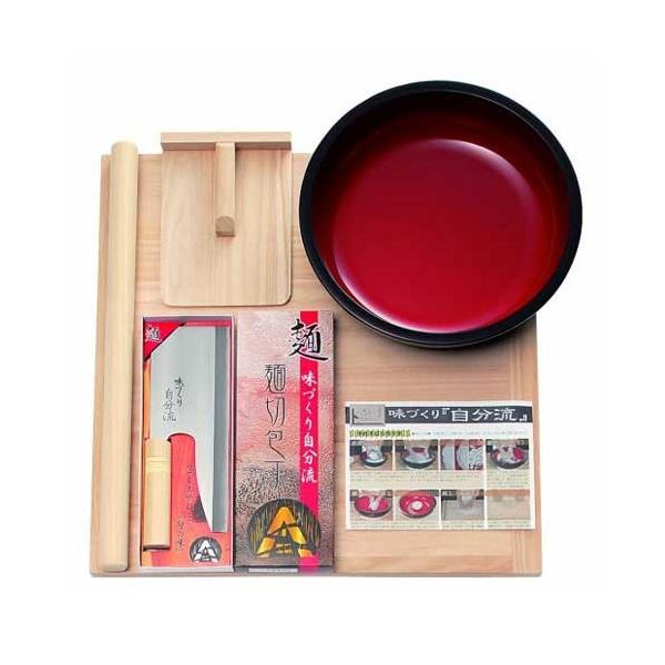 本格うどん・そば用 麺打ちセット 家庭用 (B) A-1280 : ミナトワークス