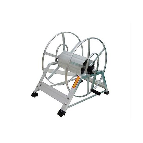昭和ブリッジ 50m アルミホースリール 昭和アルミ製ホース巻取機 昭和ブリッジ販売 手動巻き取り式