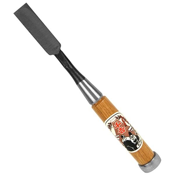千吉銅賞 追入のみ 18MM 4977292120258 [大工道具 のみ 彫刻刀 鉋 追入のみ]