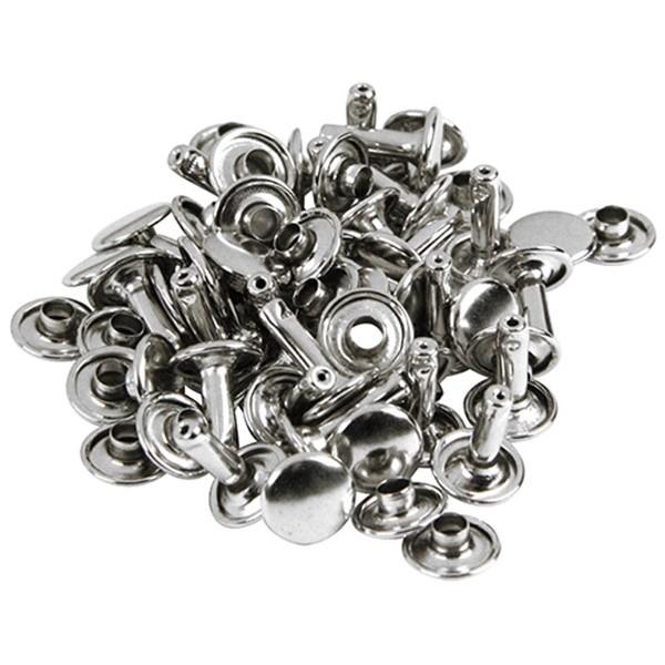 【メール便】SK11 革製品補修用かしめ玉 30組 NO.81アシナガ 4977292172530 [大工道具 錐 ピット 皮ポンチ ハトメ ハトメパンチ]