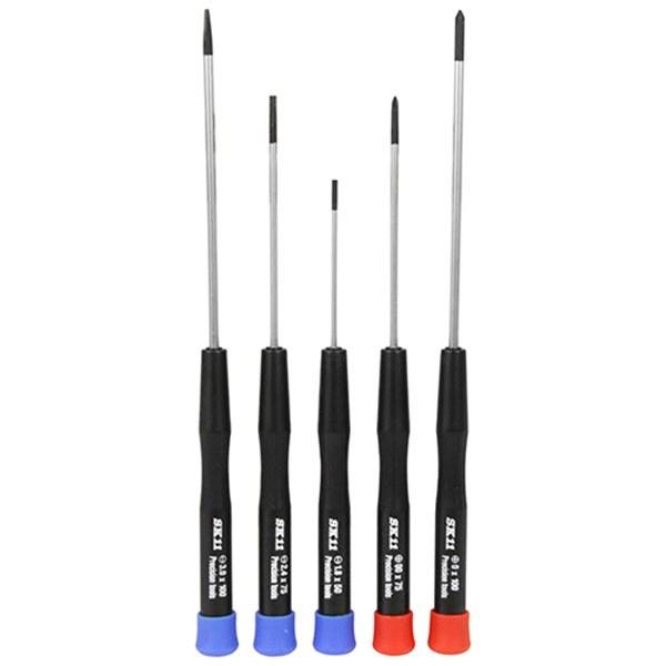 【在庫品】【メール便】[作業工具 ドライバー 精密ドライバー]SK11 精密ドライバーセット ロング EPS-520 4977292202787ネジの締め付け、緩め作業力を入れやすく、滑りにくいハンドルデザインを採用しています。■特長・奥ま...