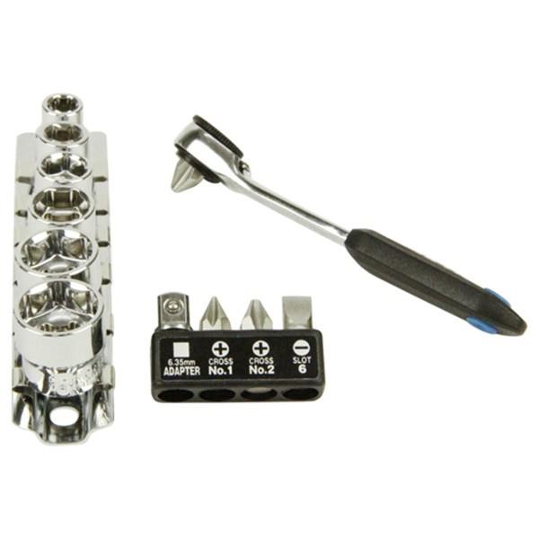 他サイト： SK11 スリムラチェットドライバー SRD-226 4977292201612 [ドライバー 特殊ドライバー]の商品画像