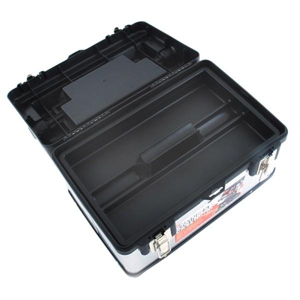 SK11 ステンレス工具箱 SSC-380W 4977292837842 [工具箱 収納 ケース