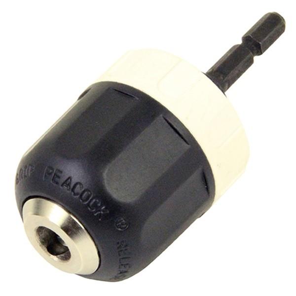 正規品】 E-Value ツートンカラーチャック BLACKRED 4977292897617 ドリルアタッチメント ドリルチャック 補助製品 E-Value 小型ドリルチャック EDCK-02