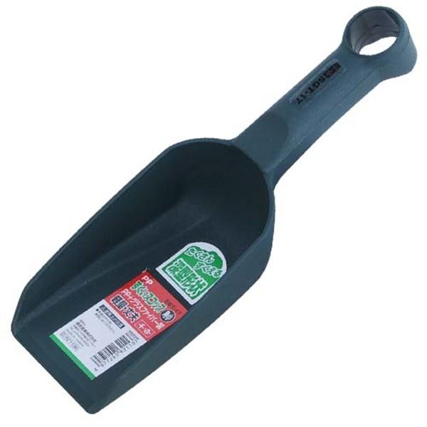【取寄品】[移植コテ スコップ]※ご注意・本来の用途以外には使用しないで下さい。千吉 すくいスコップ(PP) 角小 SGT-17 4977292621137軽量・丈夫でたっぷりすくえるワイド型の樹脂製スコップです。スコップ。■特長・土すくい...