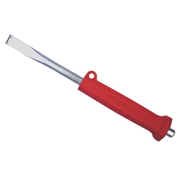 【メール便】ラクダ 補修タガネ ヒラタイプ 12X220MM 11032 4960092301163 [大工道具 バール 平タガネ チスタガネ ]