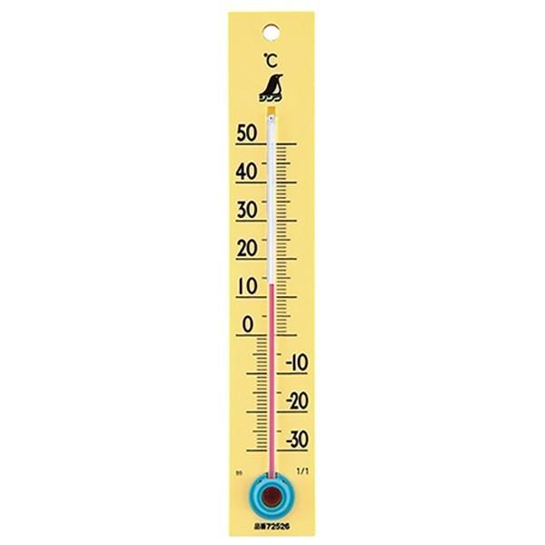 他サイト： 【メール便】シンワ測定 サーモC-2 イエロー 並板 72526 4960910725263 [クレセル MT 温度計]の商品画像