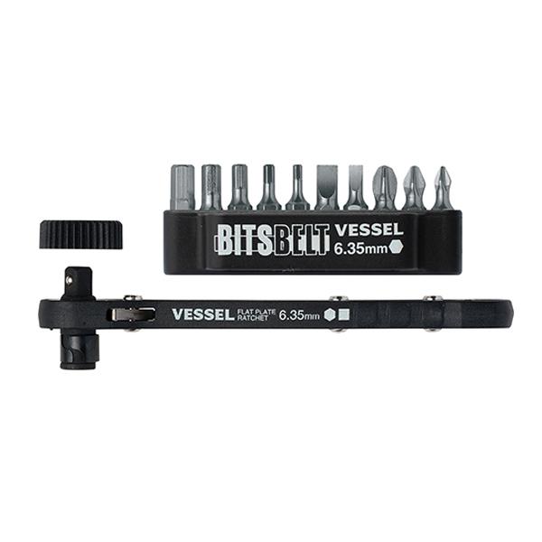 【メール便】ベッセル(VESSEL) 板ラチェットドライバーセット TD-70 4907587061225 [ドライバー]